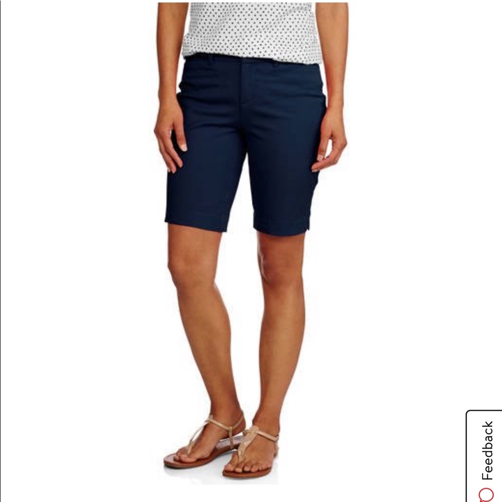 Northern Reflections Town Stretch Bermuda Shorts